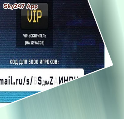 Sky247 vip codes